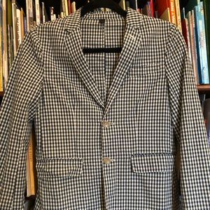 Crewcuts Ludlow blazer in gingham
